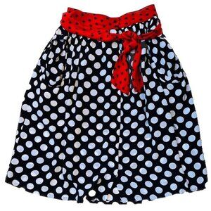 Diesel Women's 0-MARCIL Skirt Hearts & Polka Dots Print Pockets $228 NWT Size 27